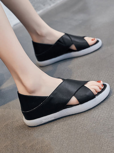 Machella | Damen Sandalen mit niedrigem Absatz