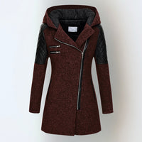 Katrin™ | Elegante warme Winterjacke in Rot