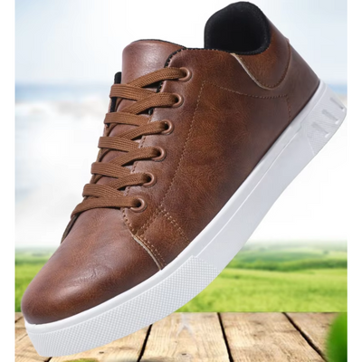 Fudus | Lässige Herrenschuhe Mit Lederoptik Und Bequemer Gummisohle