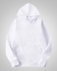 Aiden | Herren Lässiger Oversized Pullover mit Kapuze in Weiß