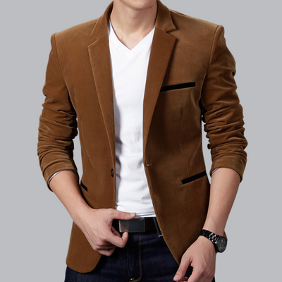 Mikko™ |  Moderner Samtblazer