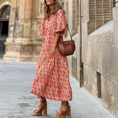 Soraya - Fließendes und Bequemes Maxi-Kleid für Damen