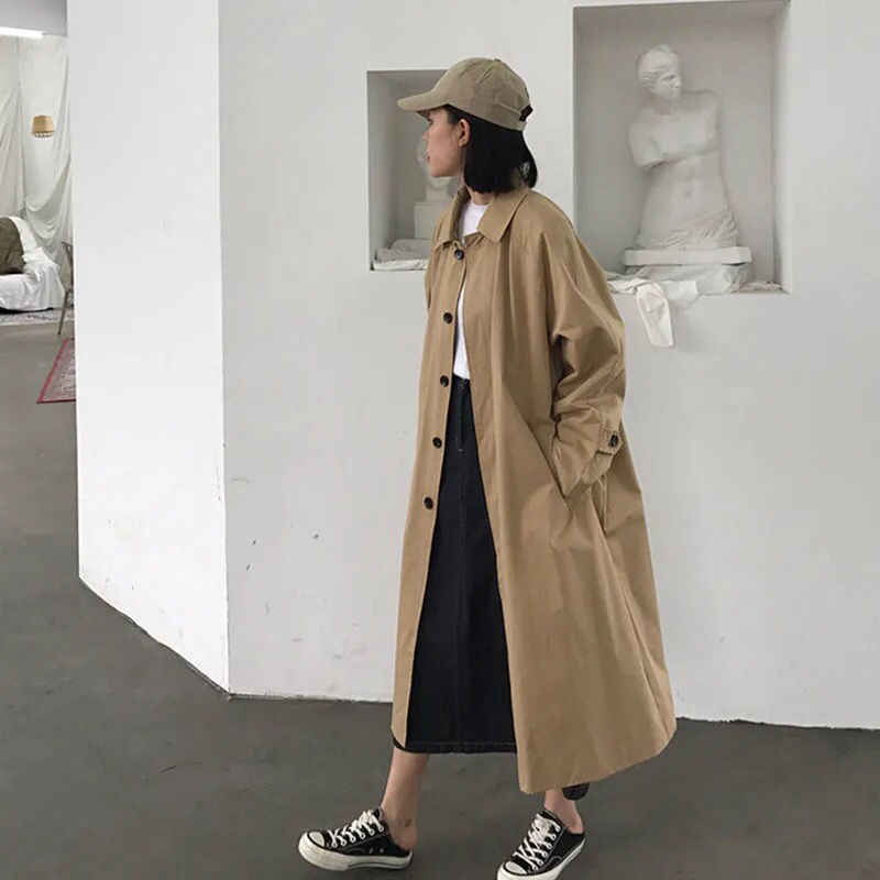 Stylischer Oversized Trenchcoat für Damen | Ideal für den Winter