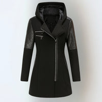 Katrin™ | Elegante warme Winterjacke in Schwarz