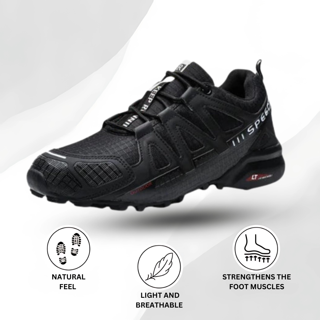 OrthoTrekking Pro - Ergonomic Trekking and Hiking Shoes for Pain Relief