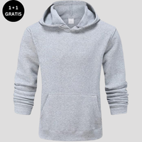 TILMAN™ - Kapuzensweatshirt für Frühling und Herbst in Hellgrau