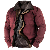 Hubert - Klassische Jacke in Rot