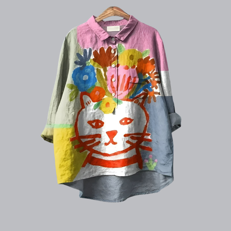 Marlen™ | Modische Vintage-Bluse