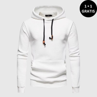 George Hoodie | 50% Rabatt! in Weiß