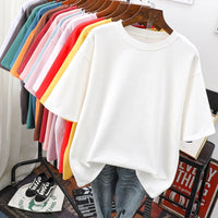 Arabella - Komfortables T-Shirt in lässiger Passform in Weiß