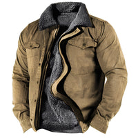 Hubert - Klassische Jacke in Khaki