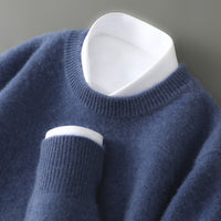 Wayne - Bequemer und warmer Pullover in Blau