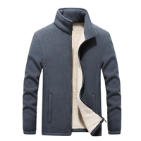 MEIKE - Fleecejacke in Grau