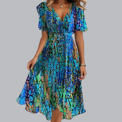 Leanne™ | LÄSSIGES BOHO-FARBVERLAUF-KLEID