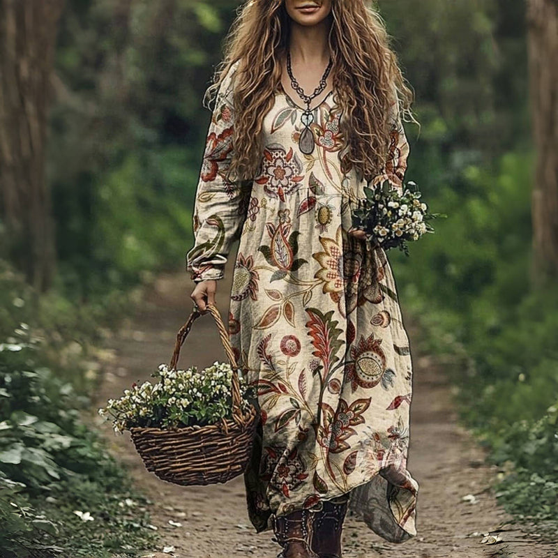 Marlene - Wildrose Kleid