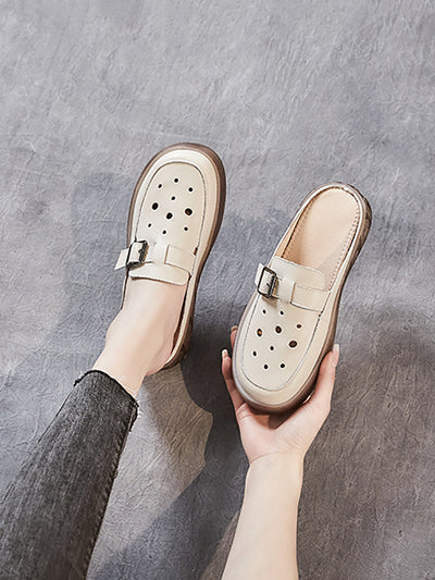 Hestery | Rückenfreie Mules Flats für Frauen