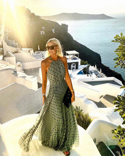 Fudus | Elegantes Bedrucktes Kleid Mit Schöner Musterung