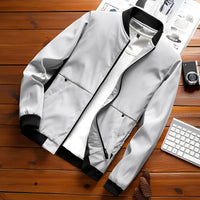 LOUKA - Die funktionale und elegante Übergangsjacke in Grau