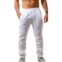 Dennis | Hose mit Kordelzug in Weiß