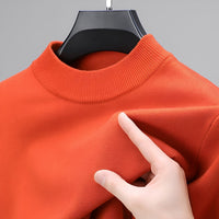 Davis - Angenehmer Freizeitpullover in Orange