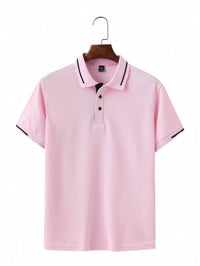 DARIO | ELEGANTES POLO FÜR DIE SOMMERTAGE IM BÜRO in Rosa