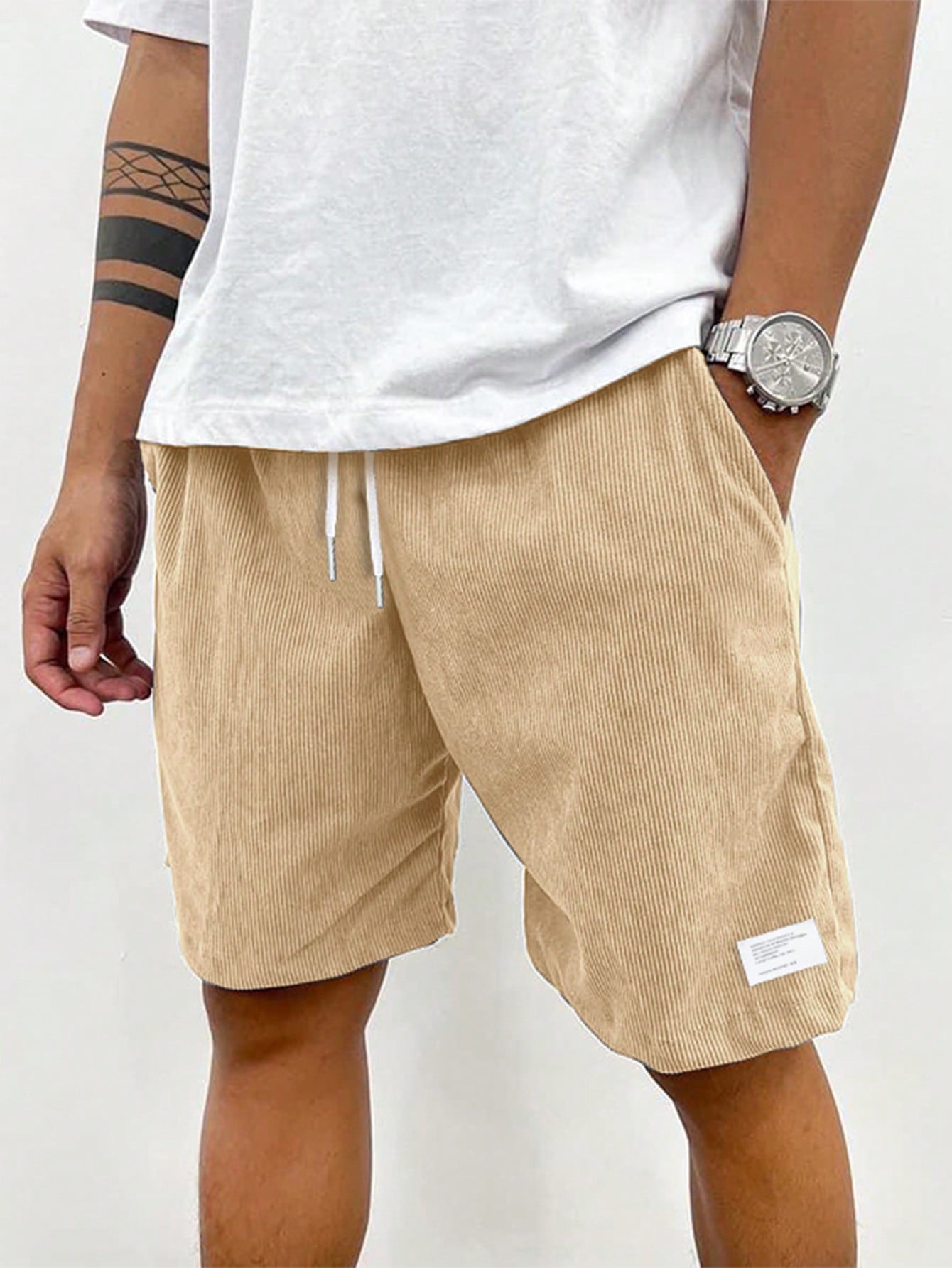 Zachary | Herren Shorts aus Cord mit leichtem Stretch und zeitloser Ästhetik