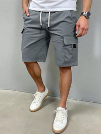 Kai | Cargo-Shorts mit Funktionstaschen ( 1+1 GRATIS ) in Grau