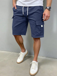 Kai | Cargo-Shorts mit Funktionstaschen ( 1+1 GRATIS ) in Marineblau