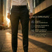 Executive Flex™-Hose in moderner Schneiderkunst mit absoluter Elastizität in Schwarz