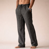 Eligio | Herrenhose mit Kordelzug und Taschen in Dunkelgrau