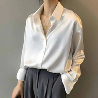 Sabrina | Damen-Seidenbluse | Schick in Weiß
