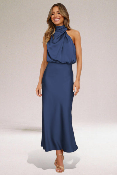 Nina – Elegantes Halterneck-Kleid
