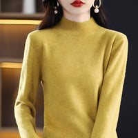Natille - Bequemer Pulli in Gelb