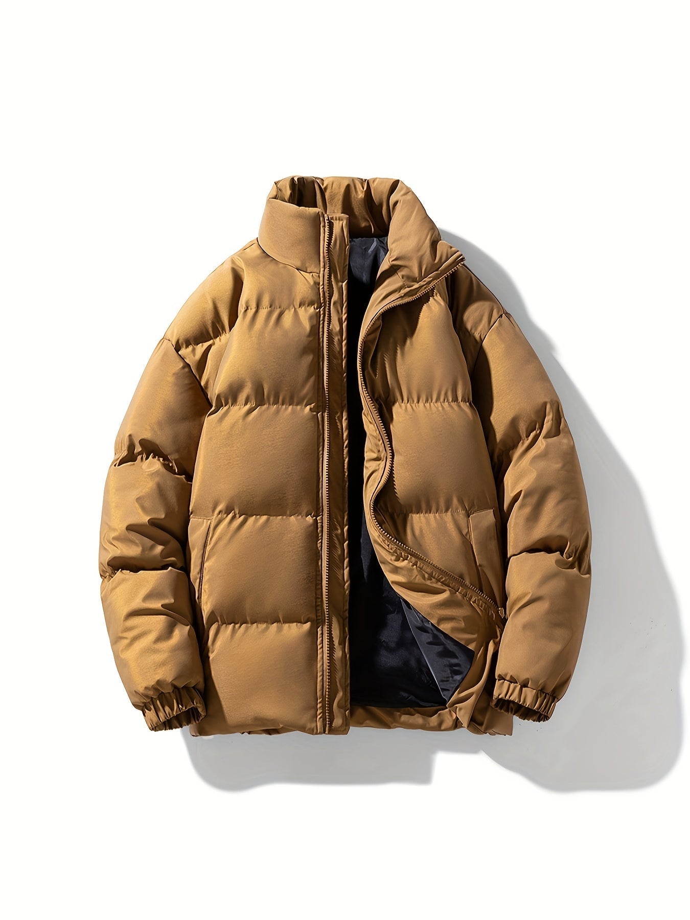 Stilvolle gepolsterte lässige Winterjacke für Herren | Ideal für den Winter