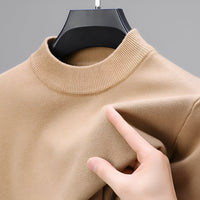 Davis - Angenehmer Freizeitpullover in Khaki