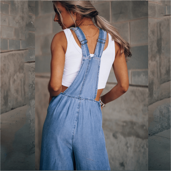 Fudus | Damen Jumpsuit Aus Denim