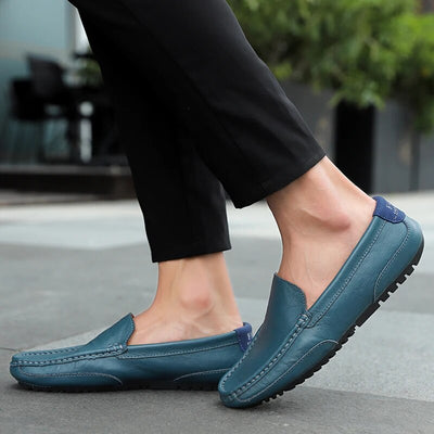 Fudus | Atmungsaktive Leder Herren Mokassins