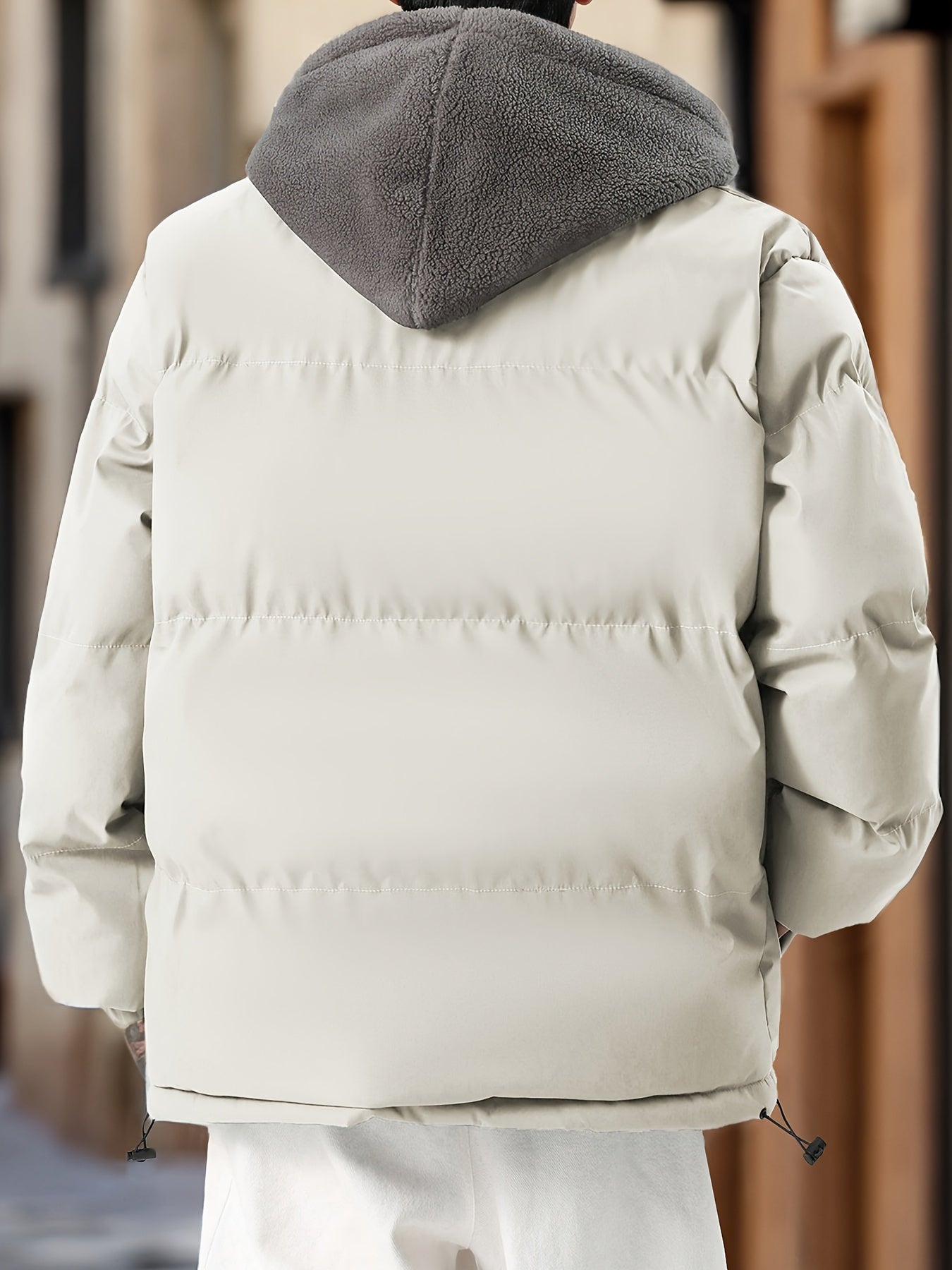 Stilvolle lässige warme gepolsterte Winterjacke für Herren | Ideal für den Winter