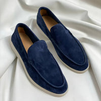 Premium Wildleder-Loafer für Herren (1+1 GRATIS) in Marineblau