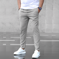 Aljure - Bequeme Slim-Fit-Hosen für Herren in Grau