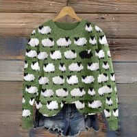 Marta - Schicker Pullover in Grün