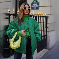 Vanessa - Komfortable Oversize-Jacke in Grün