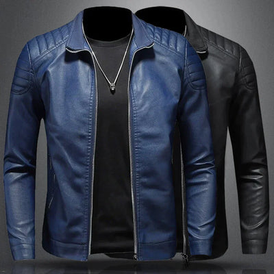 Malaga | Herren Leder-Bomberjacke