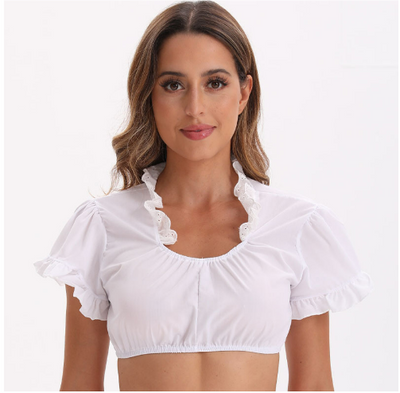 Traditionelle Oktoberfest Dirndlbluse für Damen
