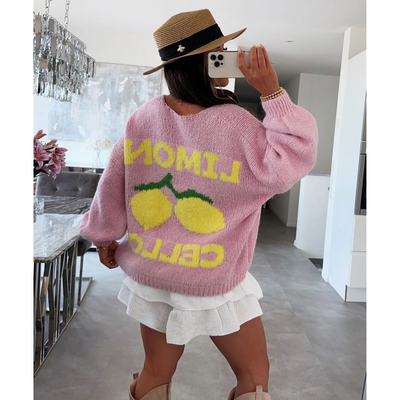 Fudus | Damen Cardigan in Rosa