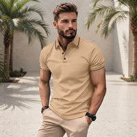 Javier - Lässiges Poloshirt in Khaki