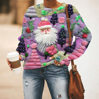 Bridget - Modischer Pullover in Lila