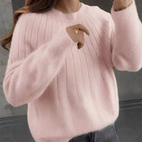 Cornelia - Angenehmer Pullover in Hellrosa