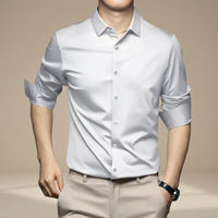 Esmaeel – Lässiges Poloshirt in Weiß