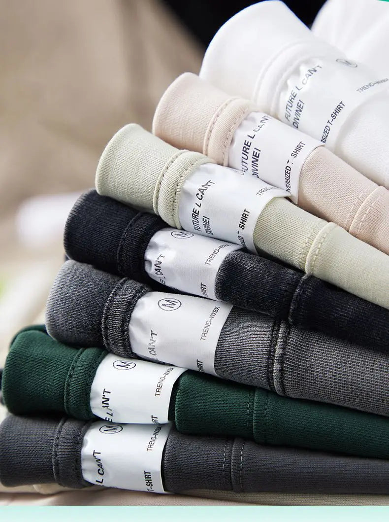 Männer Oversized Lose Kurzarm Shirt